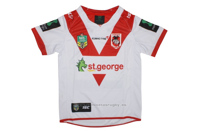 WH Camiseta St George Illawarra Dragons Rugby 2016 Local